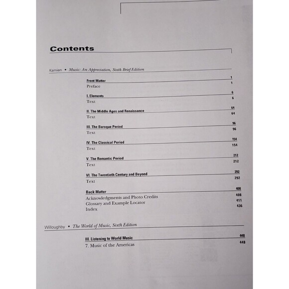 Music Appreciation (MUSI/MUSIU 1306) Custom Version for The University of Texas - Picture 5 of 5